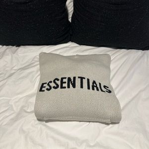 24HRS ONLY🔥Essentials Knit Hoodie Medium | Worn Once✨